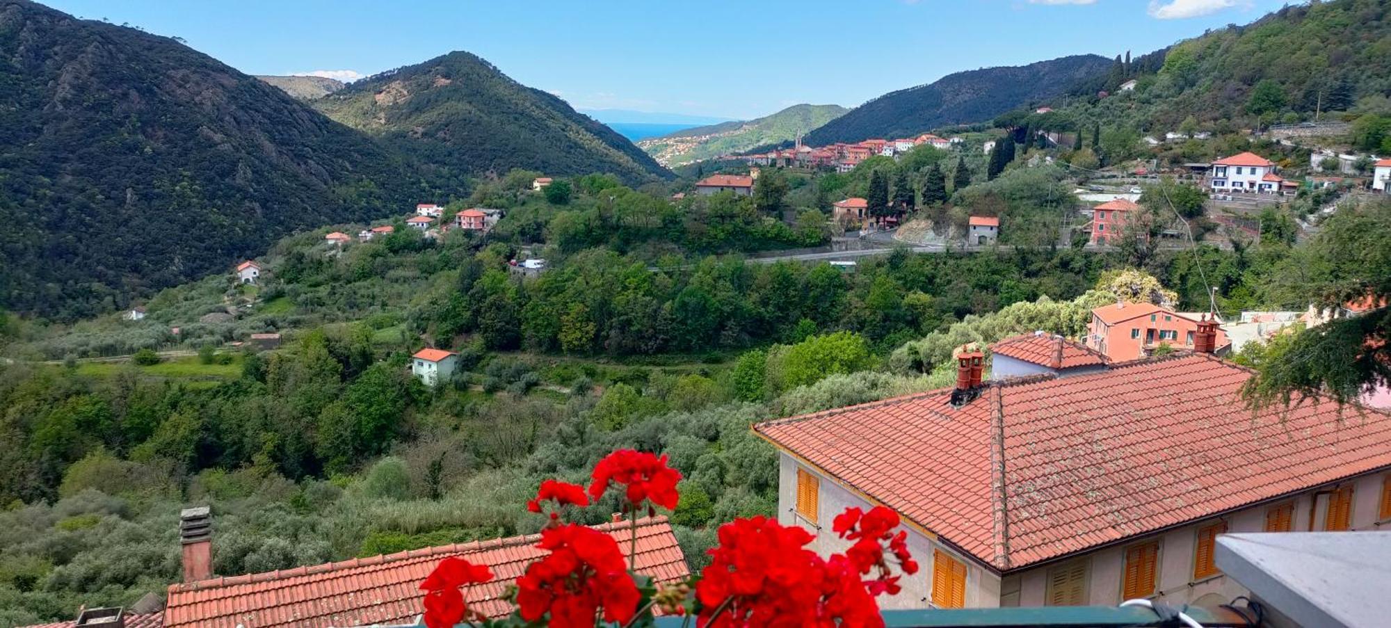 Camera Tra Le Cinque Terre, Camogli E Portofino. Vista Valle E Scorcio Mare All'Orizzonte Castiglione Chiavarese Exterior foto