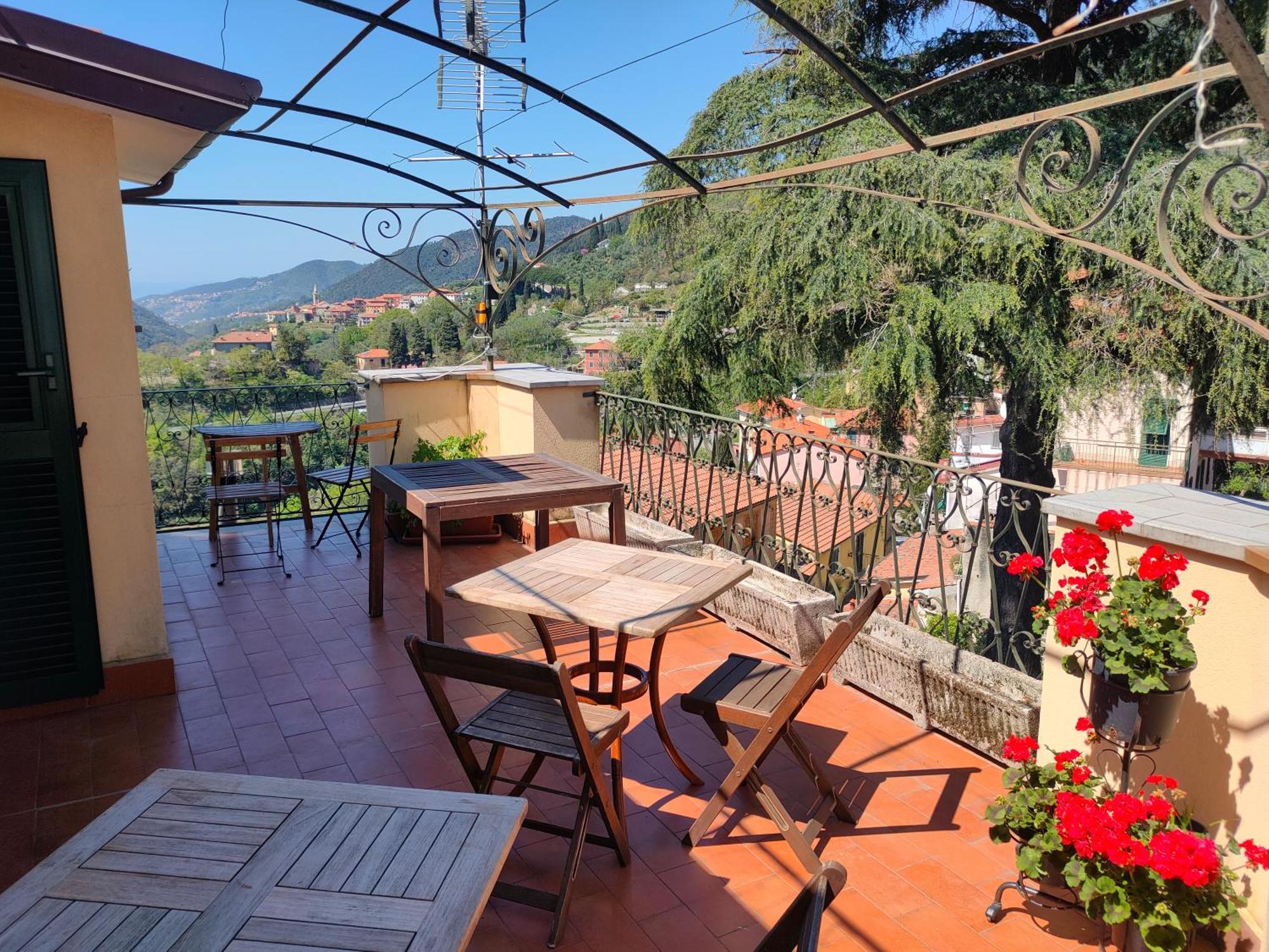 Camera Tra Le Cinque Terre, Camogli E Portofino. Vista Valle E Scorcio Mare All'Orizzonte Castiglione Chiavarese Exterior foto